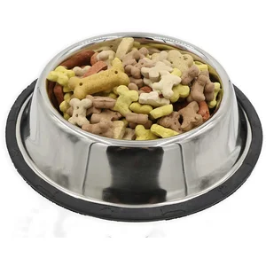 TYROL Ecuelle - Gamelle - Bol en Inox Antidérapant pour Chien, 700ML pas cher