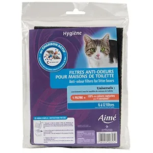Comparateur de prix : Aimé AGROBIOTHERS Filtres Anti Odeur X3 Pour Maisons De Toilette
