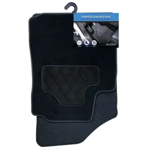 CARTER-CASH Jeu de 4 Tapis voiture moquette noir pour CITROEN - semi sur mesure - Réf. 244680Vendu parcarter-cash