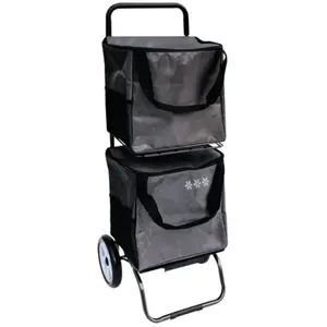 SIDEBAG Poussette 2 roues Modulobag 2 sacs 20L anthracite - - Gris - AcierVendu paramazon