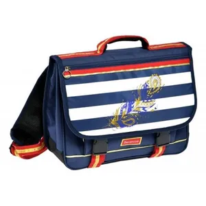 Cartable - BERENICE - Berenice Bleu 38 CM - 2 compartiments - Poche zippée - Mixte pas cher