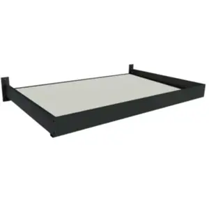 Auvent pour porte d'entrée aluminium gris anthracite Alumin'home Columbia 1,40 X 0.90 m pas cher