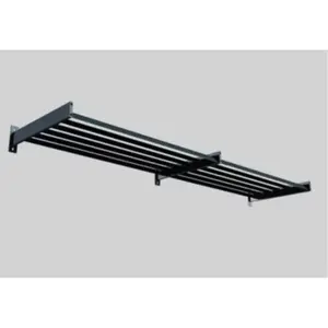 Brise-soleil pour baie-vitrée aluminium gris Alumin'home Bandol 2,90 X 0.75 m pas cher