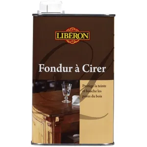 LIBERON Libéron Fondur à cirer - Protection du bois, 0,5L pas cher