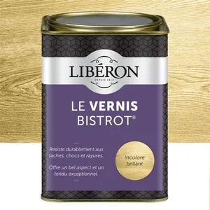 Vernis bistrot® pour meubles et objets LIBERON Incolore satin 1LVendu paramazon