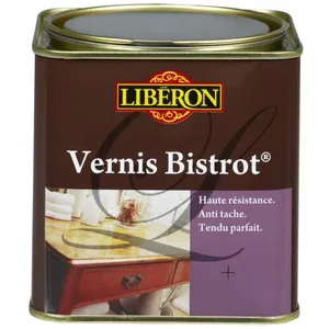 Liberon - Vernis bistrot® pour meubles et objets Incolore brillant 0,5L pas cher
