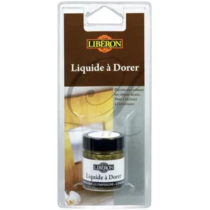 Vernis doré brillant - Liberon - Chantilly - 30 ml - Extérieur - Bicouche pas cher