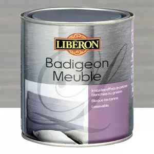 LIBERON Badigeon meuble, Gris perle mat, 0,5L pas cher