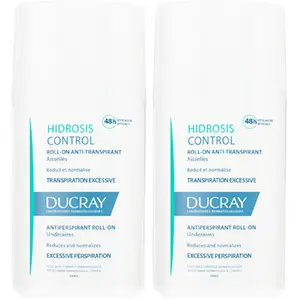Comparateur de prix : Ducray Hidrosis Control Anti-Transpirant Roll-On Lot de 2 x 40ml