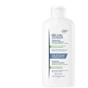 Ducray Kélual Squanorm Shampooing traitant Pellicules grasses 200ml pas cher