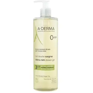 Comparateur de prix : A-DERMA Les indispensables - Gel douche surgras flacon pompe 750ml