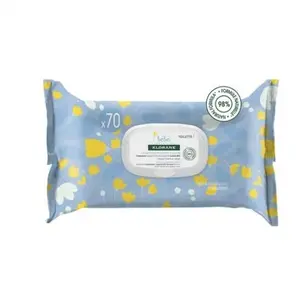 Klorane nettoyantes douce bébé 25 lingettes pas cher