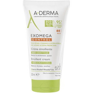 A-Derma - Exomega Control - Crème émolliente anti-grattage - 50 ml pas cher