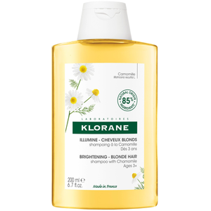 Comparateur de prix : KLORANE - Le shampoing à la camomille nettoie et illumine 200 ml