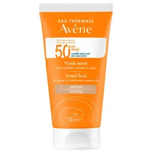 Merkloos / Sans marque Avène Solaires Fluide Teinté Anti Lumière Bleue SPF50+ 50ml pas cher