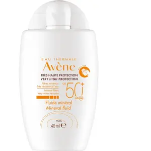 Comparateur de prix : Avène AVENE Fluide minéral SPF 50+ - Soin solaire visage Très haute protection 