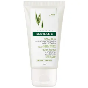 Comparateur de prix : Klorane Soin après-shampoing Extra-doux au lait d’Avoine - Tous types de cheveux 50ml