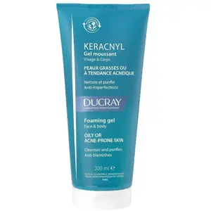 Comparateur de prix : Ducray Gel moussant nettoyant purifiant visage peau grasse 200ml