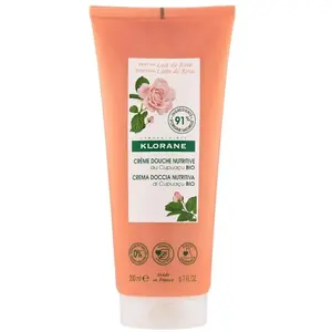 Comparateur de prix : Klorane Beurre de Cupuaçu Crème de Douche Parfum Lait de Rose 200ml