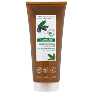 Klorane Gel douche Fève de Tonka au beurre de Cupuaçu - Tous types de peaux 200ml pas cher