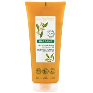 Klorane Cupuaçu Bio Fleur d'Oranger gel de douche nourrissant 200 ml pas cher