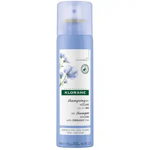 Comparateur de prix : Shampoing sec volume au Lin bio                                - Klorane