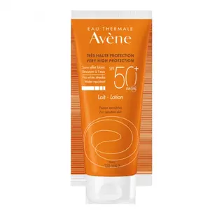 Avène Solaire Lait 50+ 100ml - Eau Thermale Avene - Lait Solaire pas cher