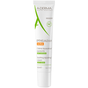 Comparateur de prix : A-Derma Epithéliale A.H Ultra Crème Réparatrice Apaisante Anti-Marques 40ml