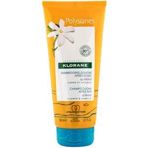 Klorane Solaire - Shampoing Douche Après-Soleil Au Monoï - Corps Et Cheveux pas cher