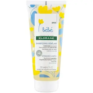 Klorane Shampoing doux démêlant au Calendula apaisant Cheveux délicats 200ml pas cher