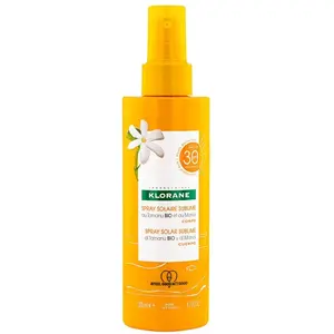Klorane Spray Solaire Sublime Visage SPF 30 POLYSIANES MONOÏ et TAMANU BIO 200 ml