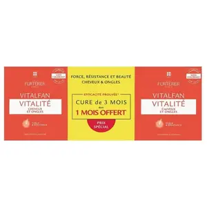 René Furterer Vitalfan Vitalité Cheveux et ongles pas cher
