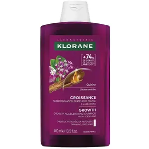 Comparateur de prix : Klorane Croissance Shampoing accélérateur de pousse 400ml