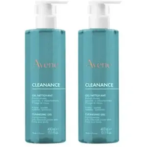 Avène Cleanance gel nettoyant pack 2 x 400 ml pas cher