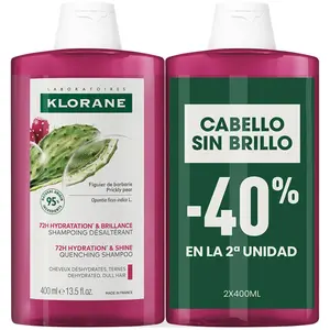 Comparateur de prix : Klorane Barbaria Shampoing Figue pack 2 x 400 ml