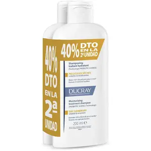 Comparateur de prix : Ducray Kelual Squanorm shampoing pellicules sèches pack 2 x 400 ml