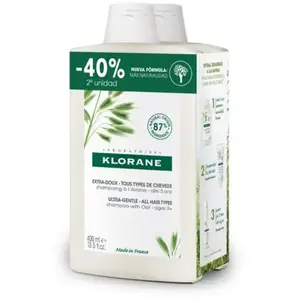 Comparateur de prix : Klorane A La Leche De Avena champú extrasuave duo 2 x 400 ml