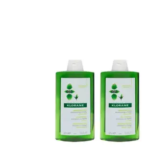 Klorane Klorane Champu Ortiga 2x400ml Ba pas cher