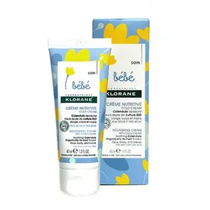 Klorane Crème nutritive au Cold Cream et Calendula - Peau sèche et très sèche 40ml pas cher