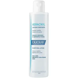 Ducray Keracnyl eau nettoyante pour peaux grasses et à problèmes 200 ml pas cher