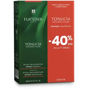 Comparateur de prix : Rene Furterer Tonucia Shampoing repulpant filler naturel pack 2 x 200 ml