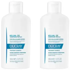 Comparateur de prix : Ducray Kelual Ds shampoing traitant antipelliculaire duo 2 x 100 ml