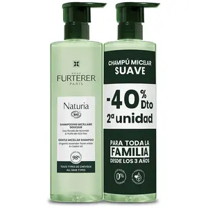 Comparateur de prix : Rene Furterer Naturia Shampoing micellaire ultra-doux sans sulfates pack 2 x 400 ml