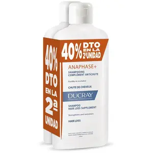 Ducray Anaphase+ Shampooing Complément Antichute 2X400ml pas cher