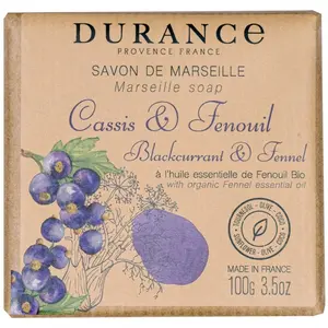 Durance - Savon solide Cassis & Fenouil 100 g unisex pas cher
