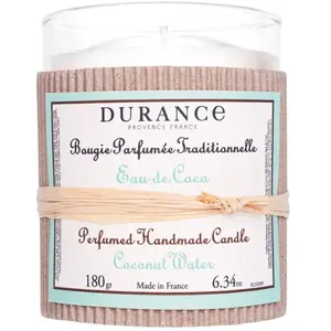 DURANCE Bougie parfumée eau de coco, 180gr pas cher
