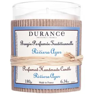 DURANCE Bougie parfumée artisanale riviera azur, 180g pas cher