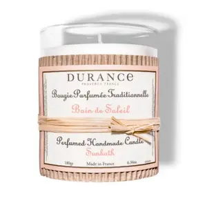 Durance Bougie Traditionnelle Parfumée Bain de Soleil pas cher