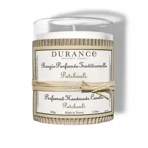 Bougie artisanale parfumée Durance 180gr Patchouli pas cher