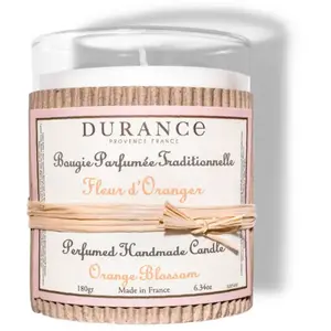 Bougie Traditionnelle DURANCE Parfum Fleur d'Oranger SWANN